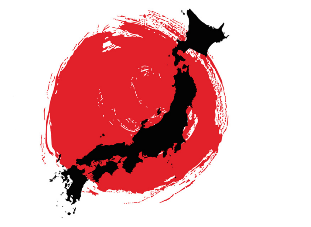 Kaart Japan